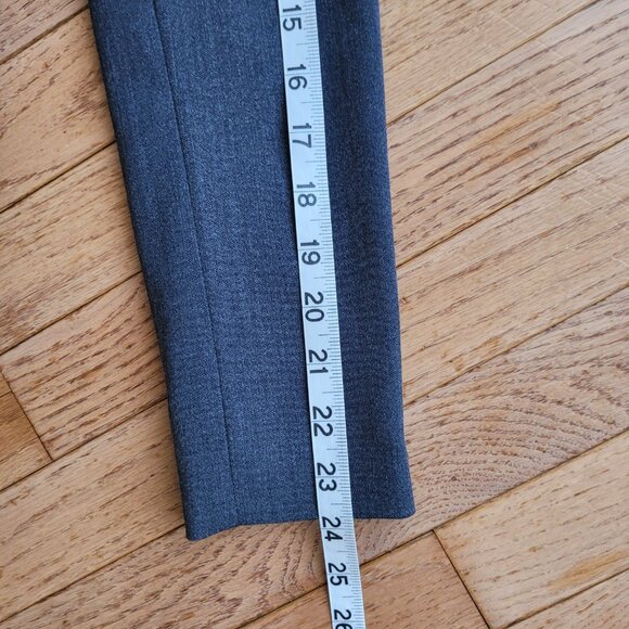 NWT Periphery Gray Blazer Modern Style Soft Wool Stretch 2 Fitted - Picture 15 of 16